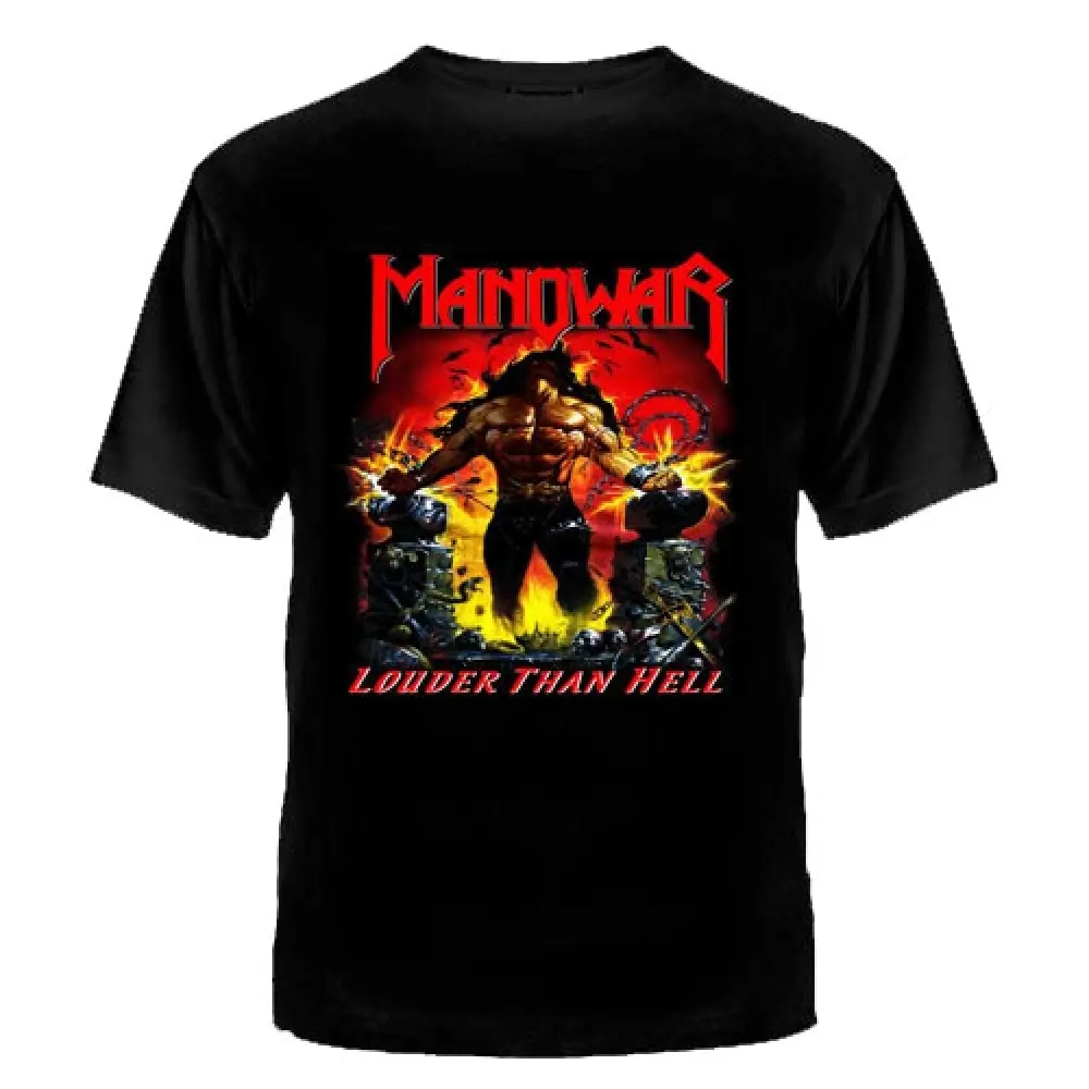 ФУТБОЛКА &quot MANOWAR&quotфутболка банзай качество хлопок шелкография яркие сочные