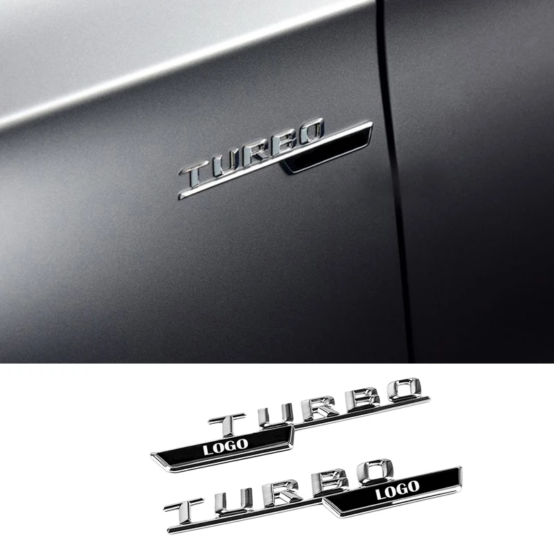 2Pcs Car AMG Logo Emblems Stickers Decals Badge Accessories For Mercedes-Benz