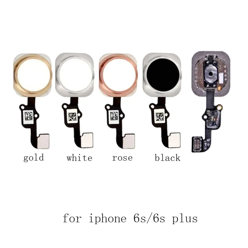 

NEW Home Button With Flex Cable Home return Key Assembly Sensor Ribbon Fingerprint Menu For iPhone 6/6 plus/6s/6s plus