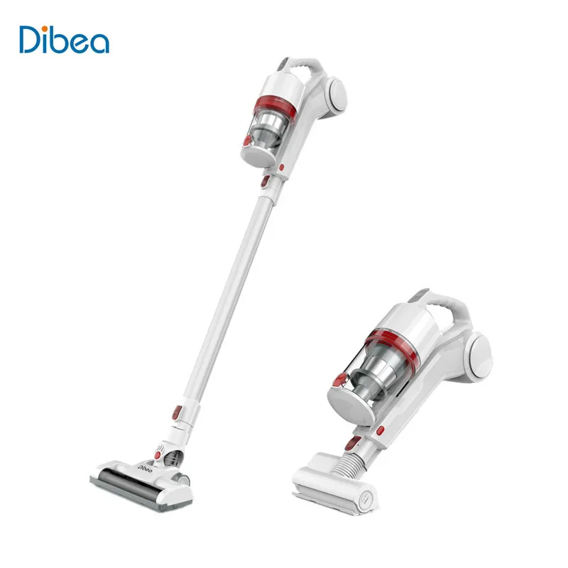 Dibea DW200 2 в 1 ручной беспроводной пылесос сильный всасывающий пылесборник беспроводной пылесос с настенной подвеской