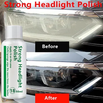 

Drop ship Car Headlight Retreading Agent Lamp Scratch Oxidized Bright Plating Crystal Headlight Assembly Repair Liquid Set