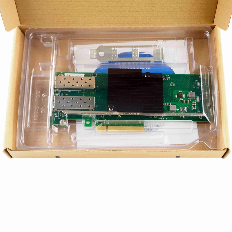 AAAJ-10Gb сетевая карта PCI-E NIC, для X710-DA2 с чипом Intel X710, двойной SFP+ порт, адаптер PCI Express Ethernet Lan с поддержкой Wi-Fi