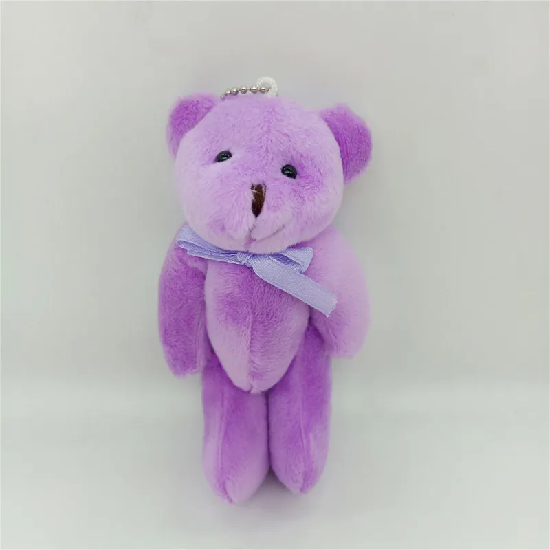 1 Pcs New13cm Bow Tie bear Animal Plush Toy Cartoon Bear Doll Ggift Gift For Boys 5