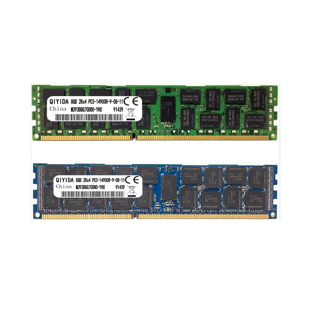 Ddr3 4 ГБ 8 ГБ оперативной памяти, 16 Гб встроенной памяти, 4G 8G 16G DDR3 2RX4 PC3-10600R 12800R 14900R ECC REG 1600 МГц 1866 1333 МГц ПК Оперативная память Серверная Память ram 1600