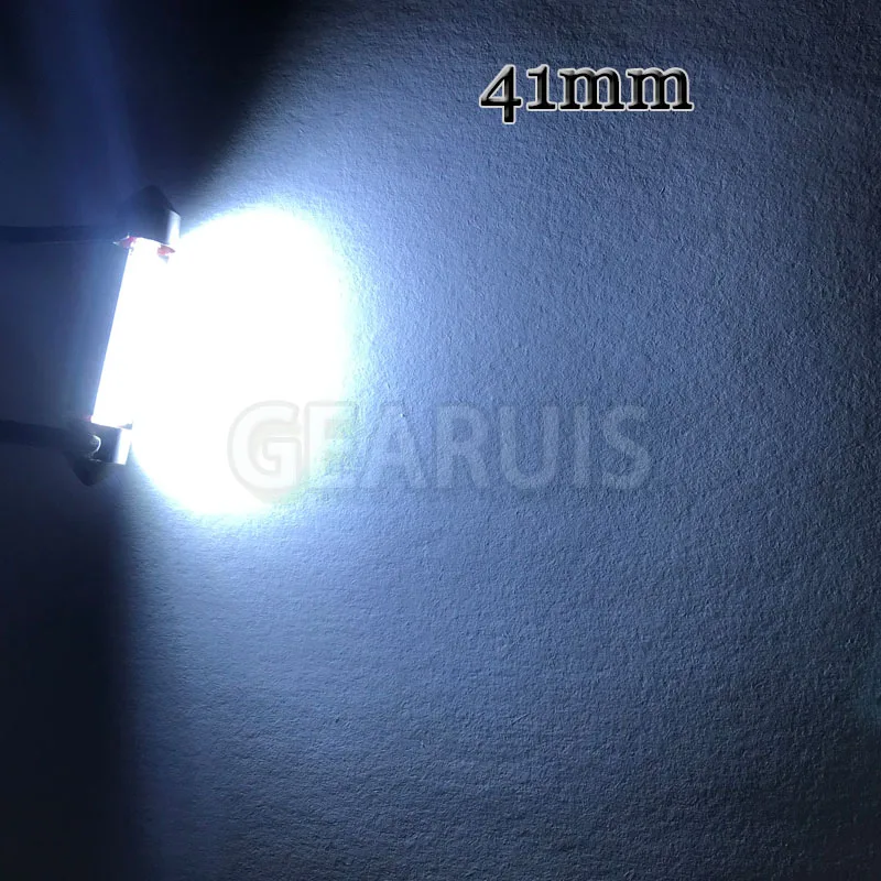 100 шт. купольные огни гирлянда C5W Canbus 31 мм 36 мм 39 мм 41 мм 12 16 20 24 SMD 4014 светодиодный неполярный 0.1A внутренняя карта света белый 12В
