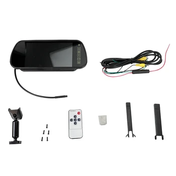 

NEW-7 Inch TFT LCD Car Mirror Monitor System Kit Car Rearview Monitor Support NTSC & PAL