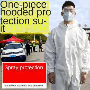 

Multiple Washable Protective Clothing, Hoods, Work Isolation Chemical Protective Clothing, Whole Body Duty, Disposable Chemical