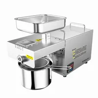 Nut Seed Walnut Oil Press Machine Small Coconut Oil Extractor Cocoa Bean Rapeseed Oil Expeller Flaxseed Oil Processing Machine 2