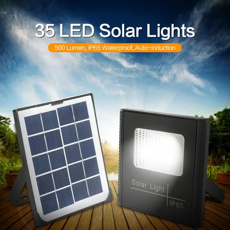 

35 LED 15W FloodLight Reflector LED Flood Light Waterproof IP66 500 Lumen Spotlight Wall Outdoor Lighting Warm Cold White Light