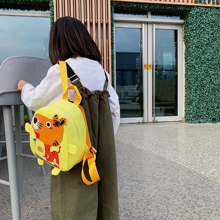 

2019 New Style Children Backpack 2-6 Years Old Baby Cute Cartoon Anti-Lost Bag Small Animal Kindergarten School Bag