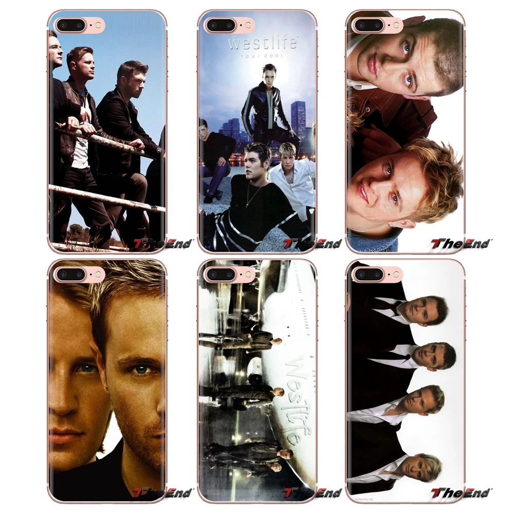 Soft Transparent Shell Covers For LG Spirit Motorola Moto X4 E4 E5 G5 G5S G6 Z Z2 Z3 G2 G3 C Play Plus Mini Westlife |