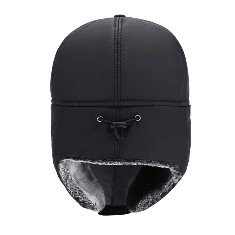 HOT Men Hat Cap Ear Flap Warm Thicken Windproof Comfortable for Winter Outdoor Skiing HV99