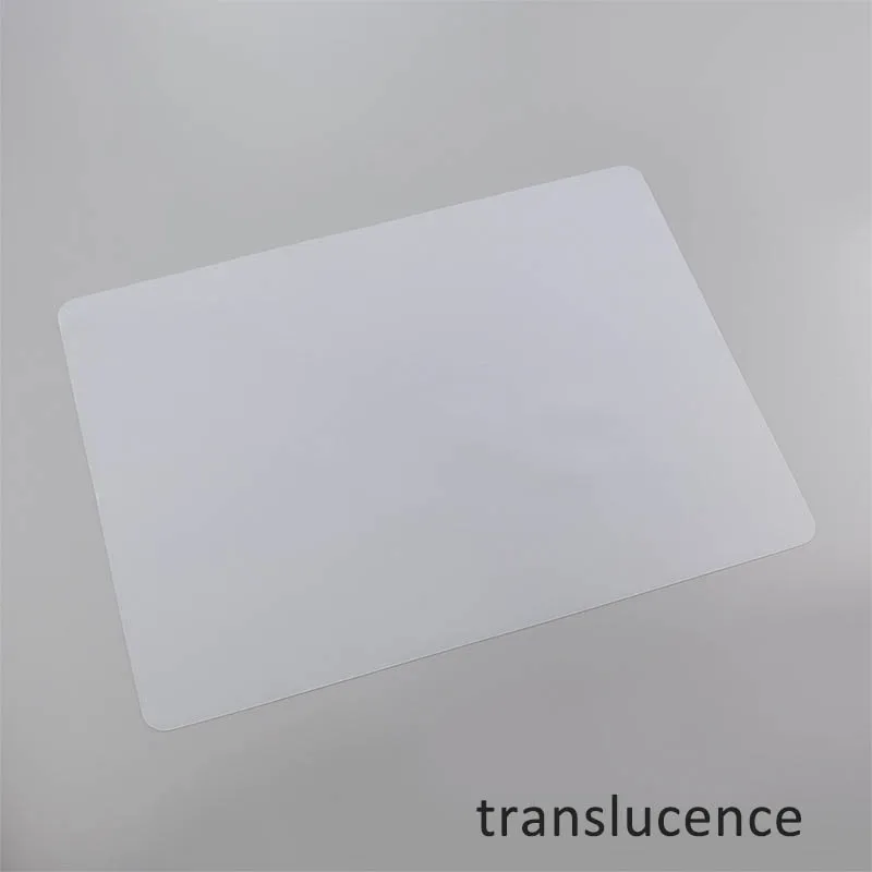 translucence Устойчивый водонепроницаемый изоляционный силиконовый коврик под чашку нескользящий Силиконовый легко Очищаемый Настольный Декор кухонная салфетка-подставка аксессуары 40*30 см - Цвет: translucence