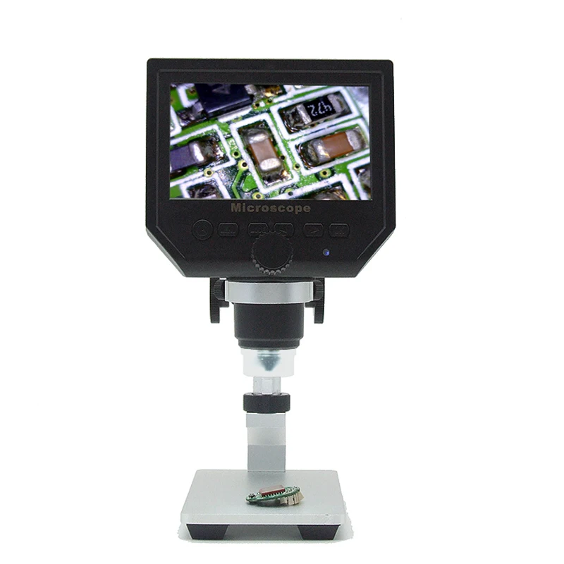 

Newest Portable LCD Display Digital Microscope 3.6MP 1080P Video Camera 600X Continuous Magnification Zoom with Bracket