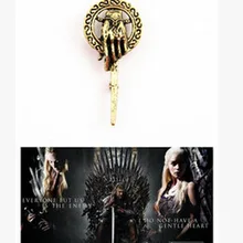 Горячая распродажа, смешанная партия, бронзовая Игра престолов, королевские руки, брошь, Европа и Америка в настоящее время