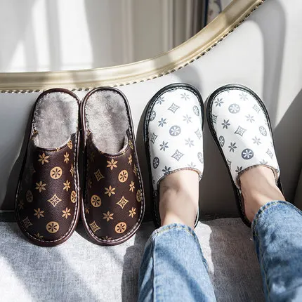 

Couple Cotton Slippers New Men's Children's Home Indoor Home Autumn and Winter Summer Fits True to Size, Take Your Normal Size