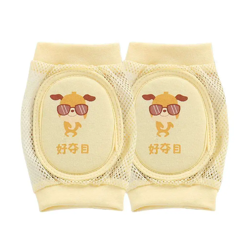 Baby Soft Mesh Anti-slip Elbow Protector Crawling Knee Pad Infant Toddler Safety