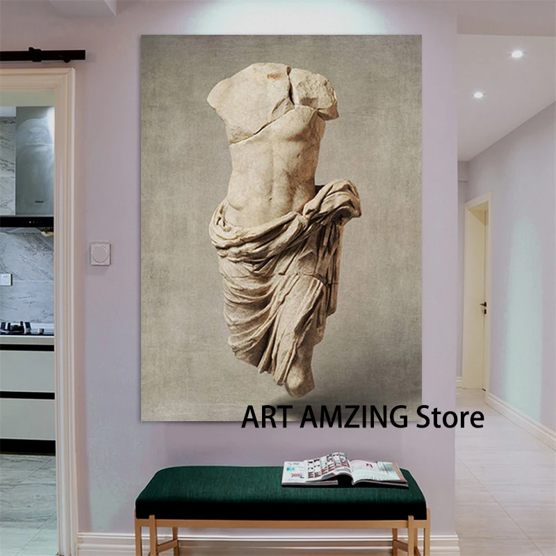 Aphrodite Greek Mythology Sculpture Poster Canvas Print Ancient Greece Statue Photography Painting Bedroom Wall Art Decoration | Дом и сад