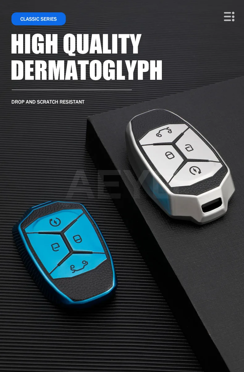 Cover Chiave/telecomando per LYNK&CO 01 02 03 5 2016 2017 2018 2019 - H2bad4f5be875484cbbfe71dce1dc1f42T
