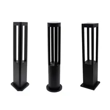 Открытый Садовая лампа Led свет 220V 10W алюминьный длинный стебель пейзажные лампы освещение садовой дорожки светильники простой светодиодный светильник лужайки световой столб