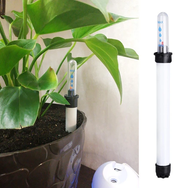 Jauge de niveau d'eau de la plante, hygromètre Sol Mesure de l'eau de la  plante, capteur d'humidité du sol Moniteur capteur indicateur de sonde,  pour les plantes en pot d'intérieur