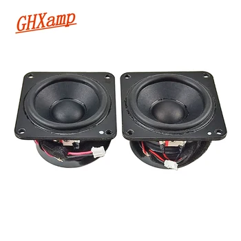 

GHXAMP 2.5 Inch Full Range Speaker 8Ohm 10W Dual Magnetic Steel Speaker Full Frequency Repair Audio Driver 60-20KHZ 86DB 2pcs