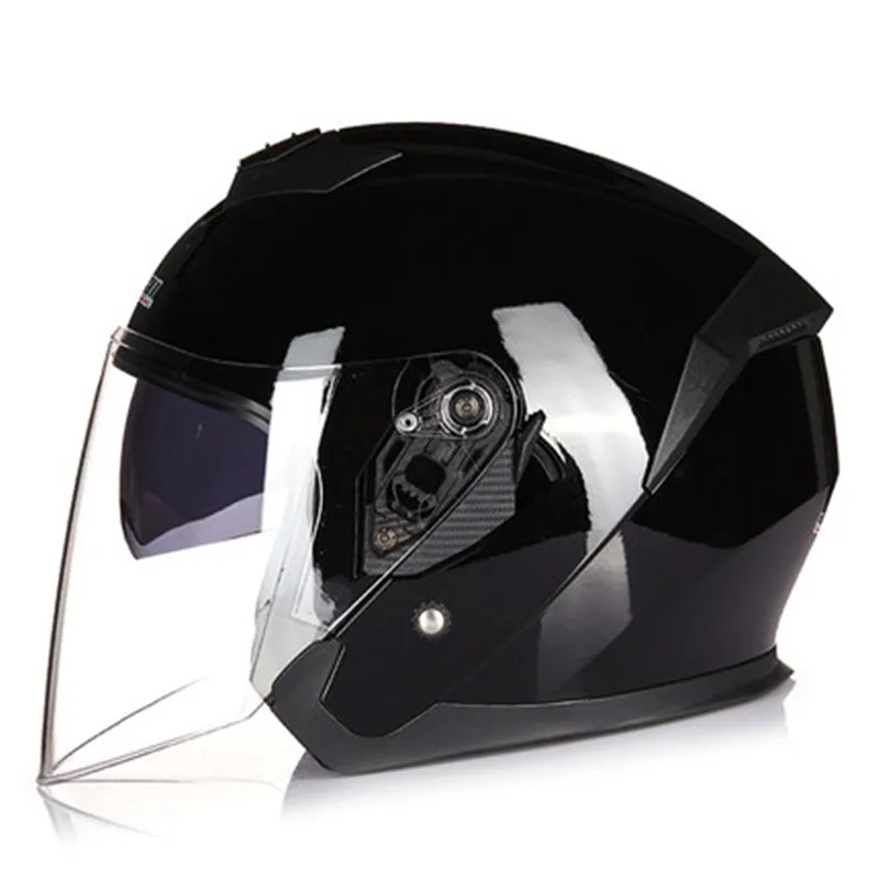 JIEKAI 522 мото rcycle шлем анти-туман 3/4 шлем половина шлем гоночный шлем Capacete, Мото шлем крест