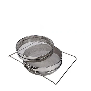 

Stainless Steel Double-layer Beekeeping Filter 80mesh 100mesh Apiary Honeybee Strainer Beekeeper Adjustable Beekeeping Tools