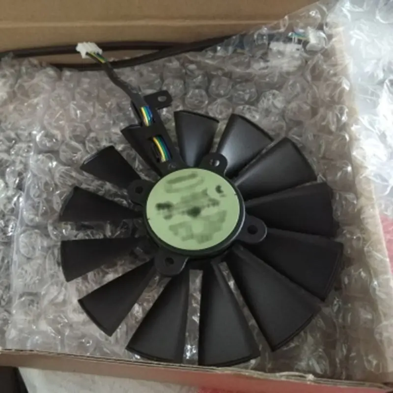 T129215SM 12 в 95 мм VGA вентилятор для ASUS STRIX RX470 RX580 видеокарта вентилятор охлаждения H37E