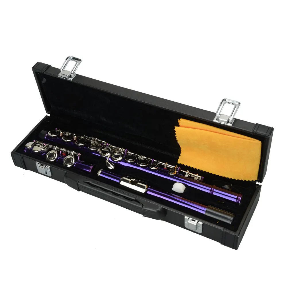 

Cupronickel C 16 Closed Holes Concert Band Flute &T8