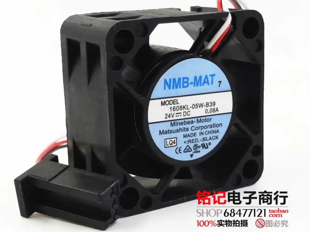 2 шт. 40*40*20 мм 1608KL-05W-B39 4020 24V 0.08A Fanuc вентилятор радиатора для NMB
