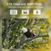 Suntekcam Trail Hunting Camera 36MP 2.7K Night Version Cameras IP65 Photo Trap HC900A 0.3s Trigger Wildlife Surveillance Cam 2