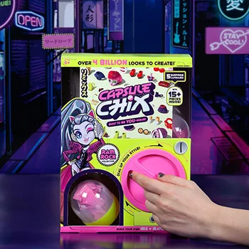 

Capsule Chix Capsule Toy Surprise Blind Box Toy Capsule Doll Machine Doll Guess Surprise Ball Elf on The Shelf Fairy Garden