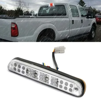 

ABS Plastic Original Clear LED Rear 3rd Third Brake Light Cargo Lamp For Ford F-250 F-350 1999-2016 Car Accessories