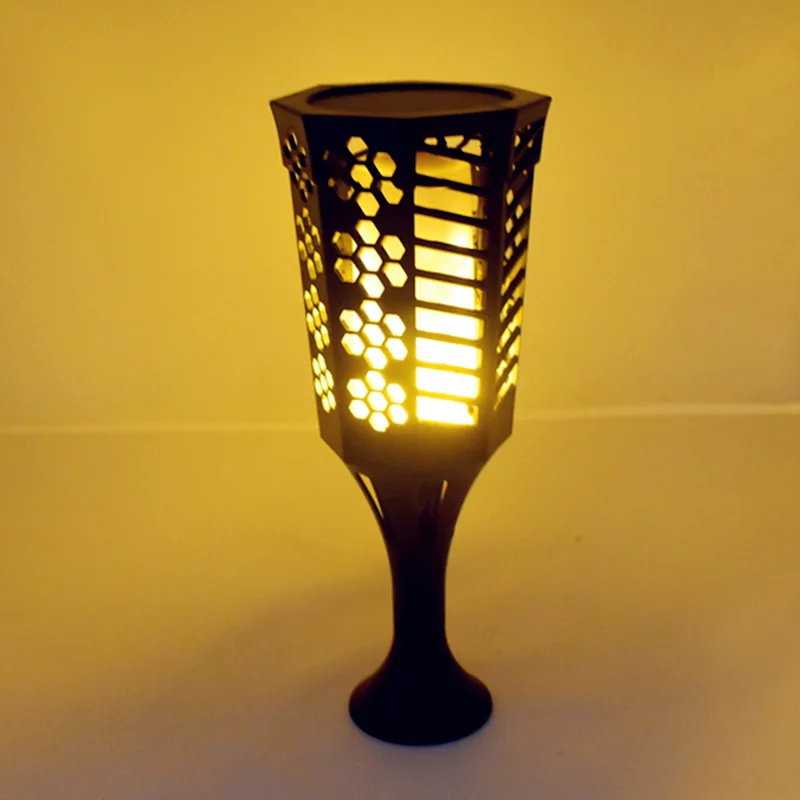 

Manufacturers Profession Production Cross Border Hot Selling Multi-functional Solar Flame Light Outdoor Light Control Pillar Lam
