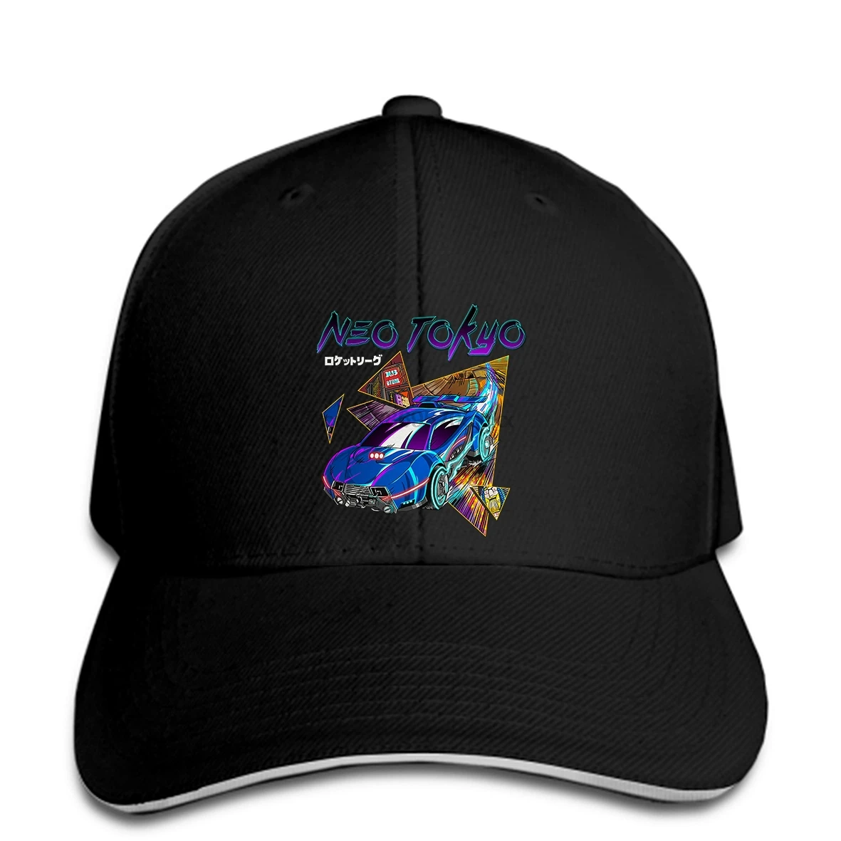 Rocket League мужская бейсбольная Кепка Neo Tokyo Gaming snapback