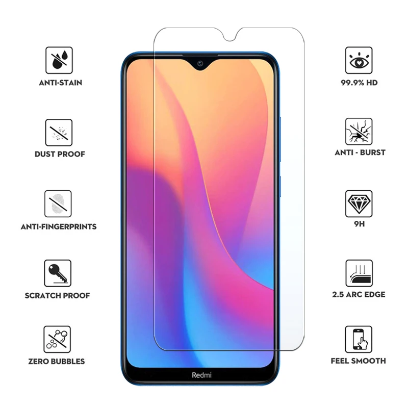 3 шт. note8t Защитное стекло для xiaomi redmi note 8 t Защитная пленка для экрана notes 8 t t8 ksiomi лист бронированный Закаленное стекло пленка