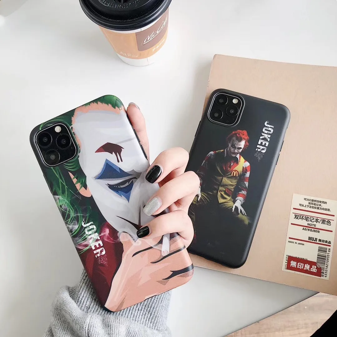 Новый Joker mcdonald's Eric Border чехол для телефона i iPhone 7 8 plus 11 pro x xs max xr Матовая Мягкая