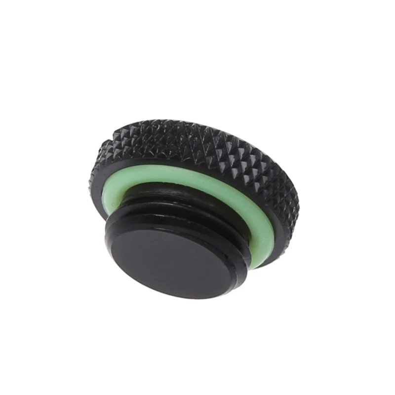 Mini G1/4 Smooth Water Stop End Cap Plug For Water Cooling System Sealing Up