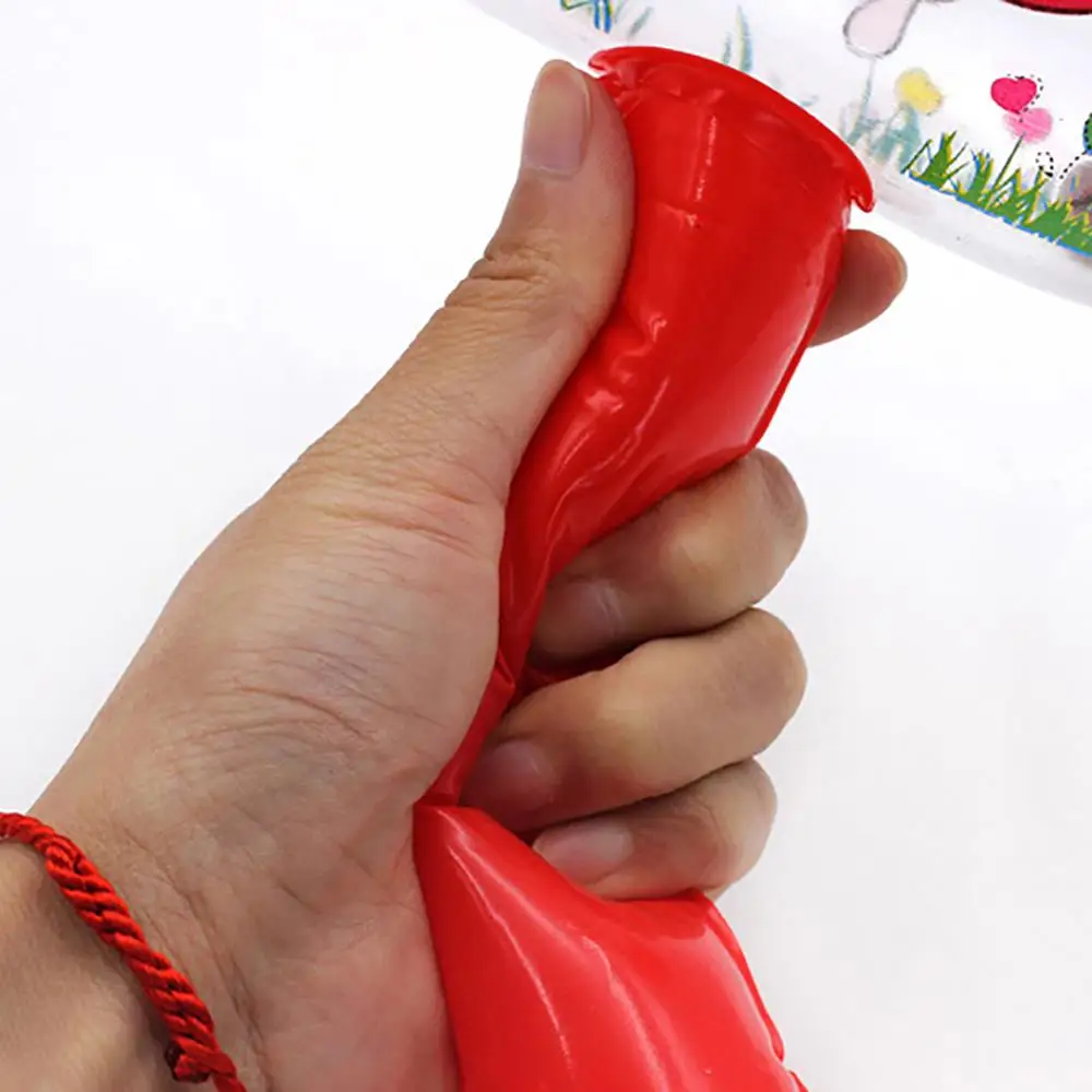 1Pc New Hot Cute Cartoon Inflatable Hammer Air Hammer With Bell Kids children Blow Up Noise 3