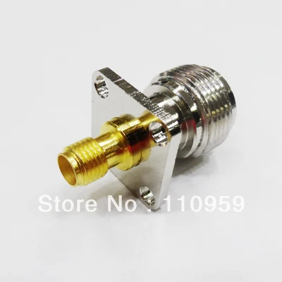 DHL/EMS N Женский к SMA мастеринг фланец адаптер 50 ohm-A2