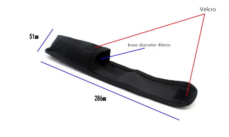 1 шт. Тактический нейлоновый фонарик кобура ремень чехол для переноски легкий портативный чехол для Светодиодный фонарь фонарик защитный держатель