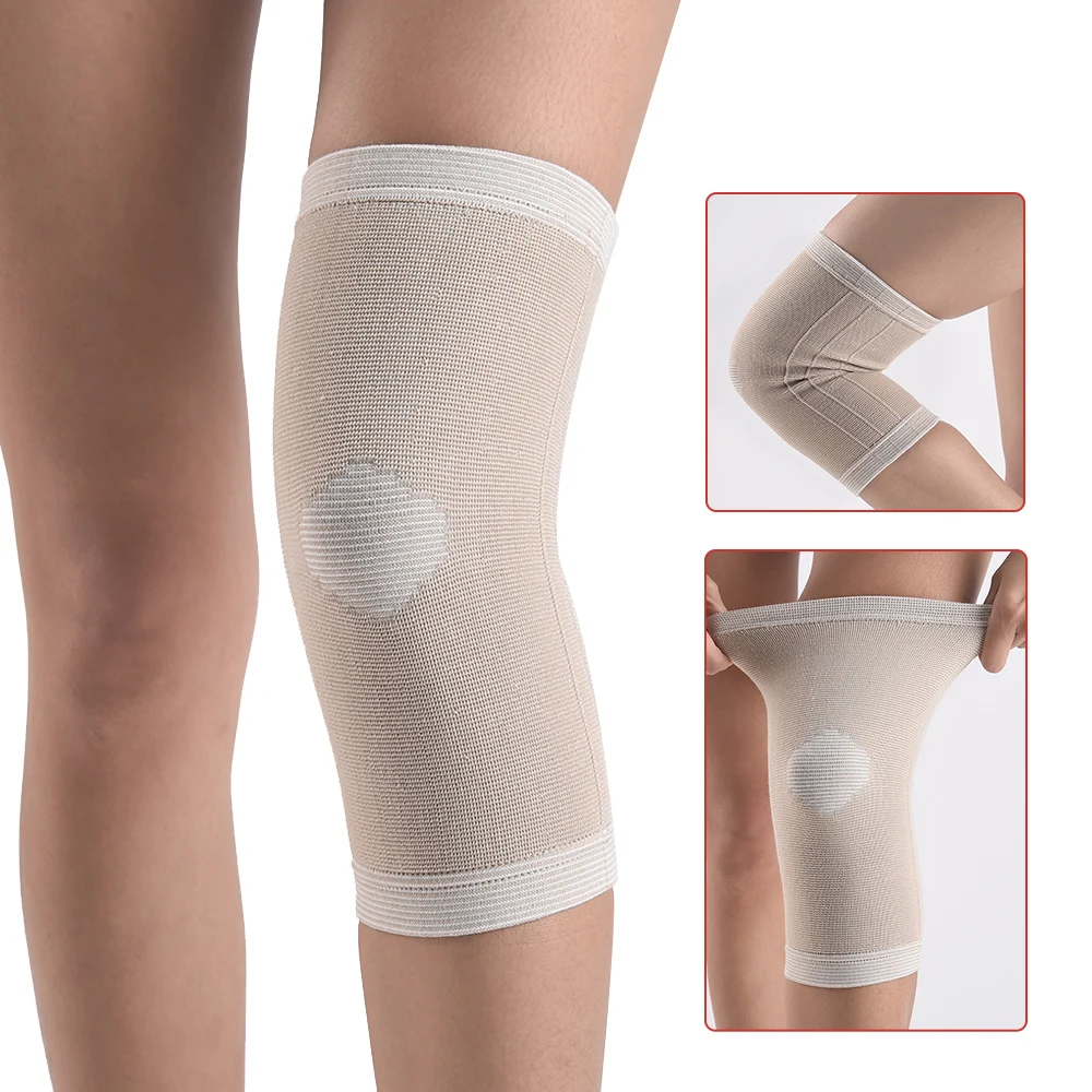 Высокая эластичность медицинский бандаж давления коленного сустава растяжение