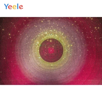 

Yeele Party Portrait Retro Glitter Circle Customize Photography Backdrops Personalized Photographic Backgrounds For Photo Studio