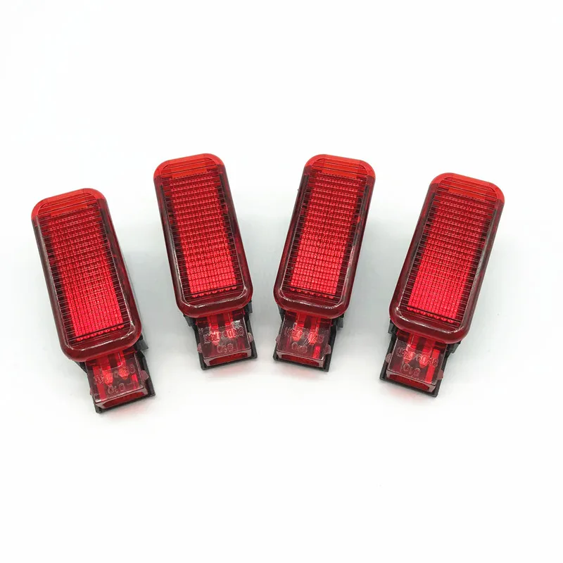 Audi Logo Light 2pcs Car Number Plate Led Lights Mounting Screws
