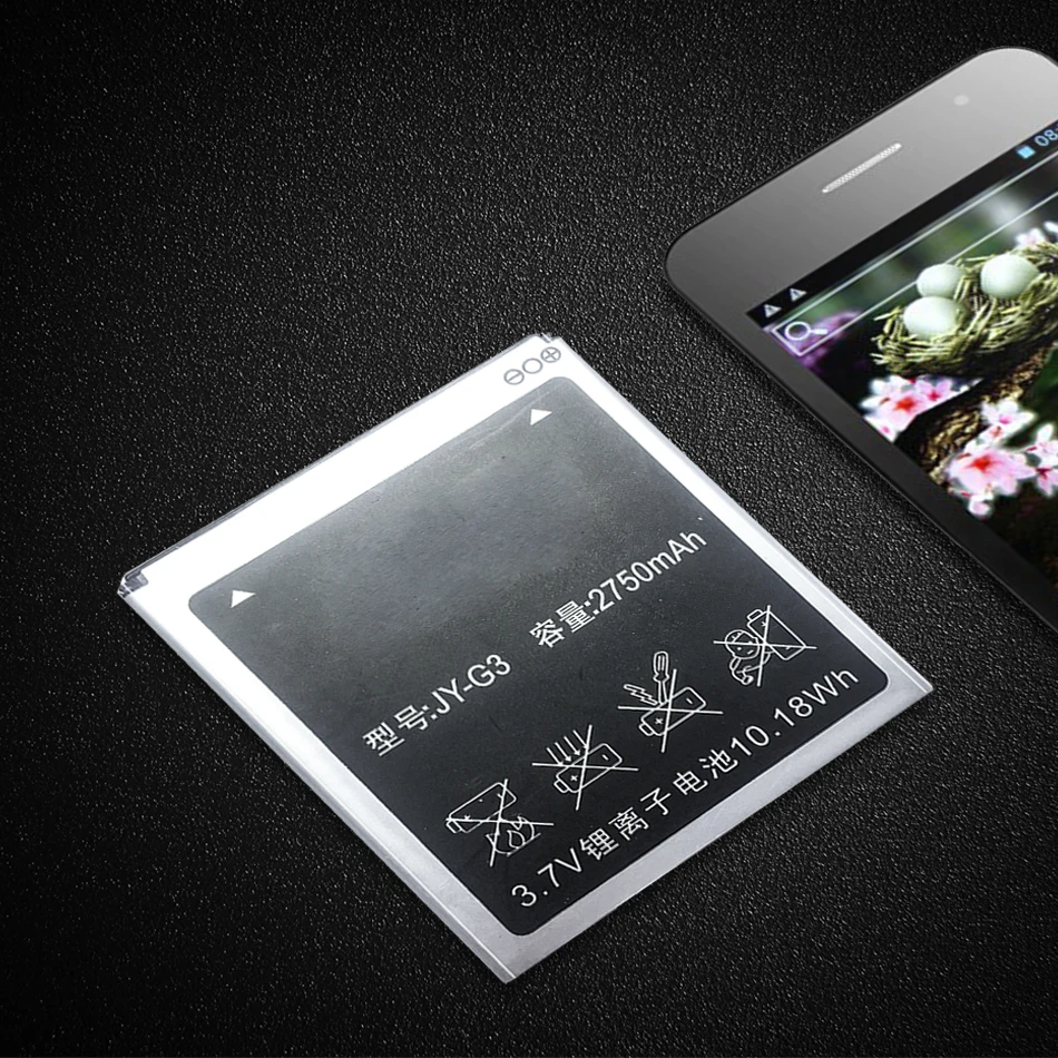 

JY-G3 2750mAh For JIAYU JY G3 G3S G3C G3T JY G3 2750mAh Rechargeable Lithium Polymer Battery For JIAYU JY G3 G3S G3C G3T JY G3