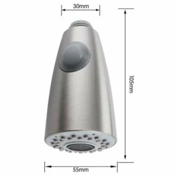 

G1/2 Shower Head Silver Connector Sprinkler Sprayer Wash basin Part Tool