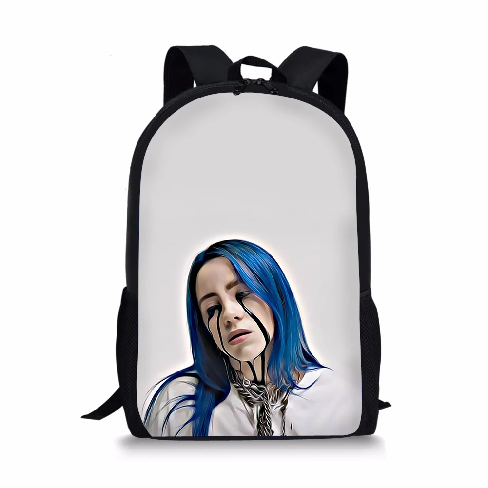 Хит, рюкзак в стиле хип-хоп, Billie Eilish, школьные сумки для подростков, девочек, студентов, рюкзак для ноутбука, Женская дорожная сумка с подсолнухом - Цвет: As picture6
