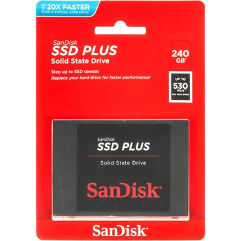 

SanDisk SSD 240 GB SATA III SDSSDA-240G-G26 SSD PLUS 2.5"