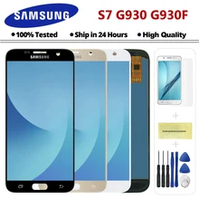 TFT S7 lcd для SAMSUNG GALAXY S7 G930A G930F SM-G930F ЖК-дисплей кодирующий преобразователь сенсорного экрана в сборе Замена